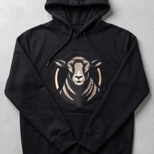 Big Face Hoodie (Black)
